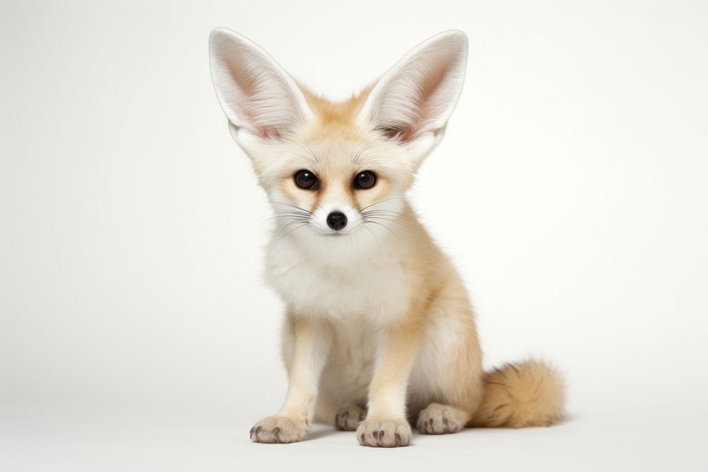 Fennec fox mammal animal pet.