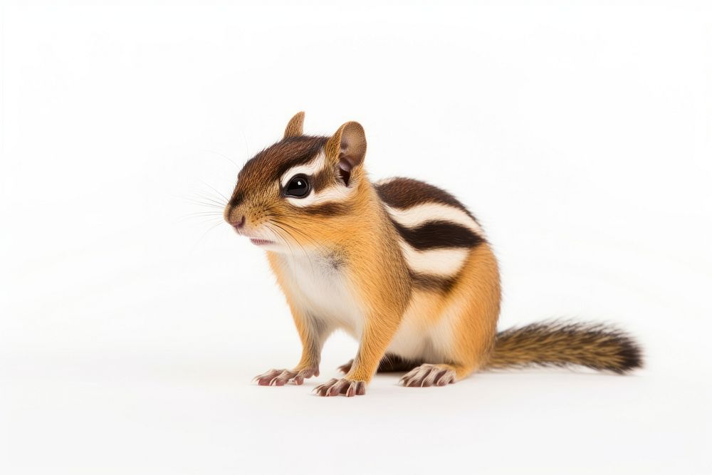 Chipmunk squirrel animal mammal. AI generated Image by rawpixel.