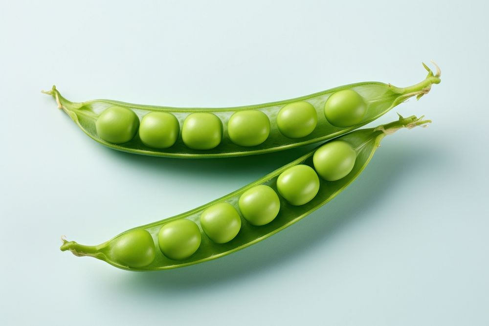 Pea vegetable plant food. AI generated Image by rawpixel.