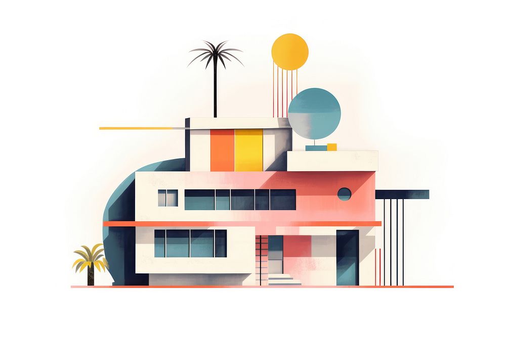 Home architecture building drawing. AI generated Image by rawpixel.