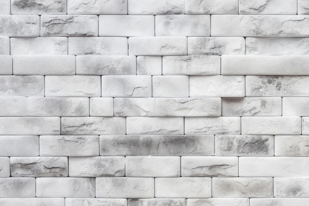 White brick wall architecture backgrounds repetition. 