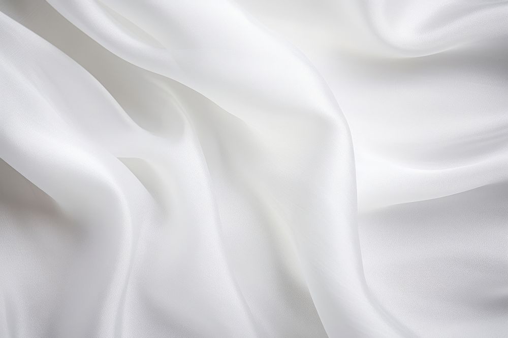 White fabric texture white backgrounds silk. AI generated Image by rawpixel.