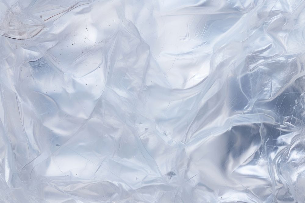 Plastic wrap backgrounds ice aluminium. AI generated Image by rawpixel.