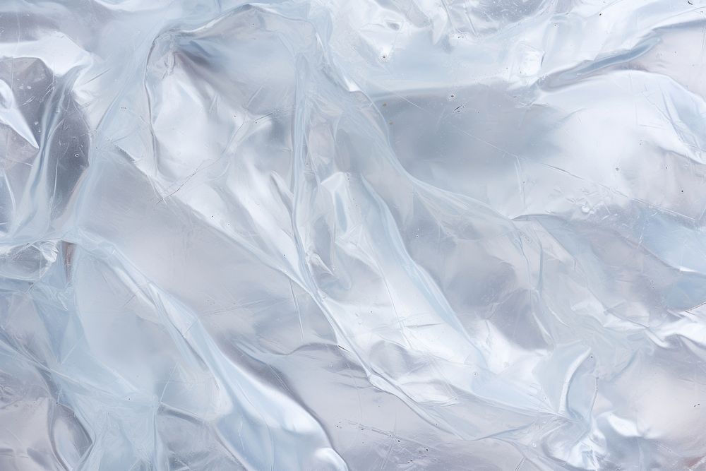 Plastic wrap backgrounds ice aluminium. AI generated Image by rawpixel.