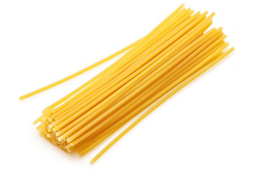 Pasta spaghetti food white background. 