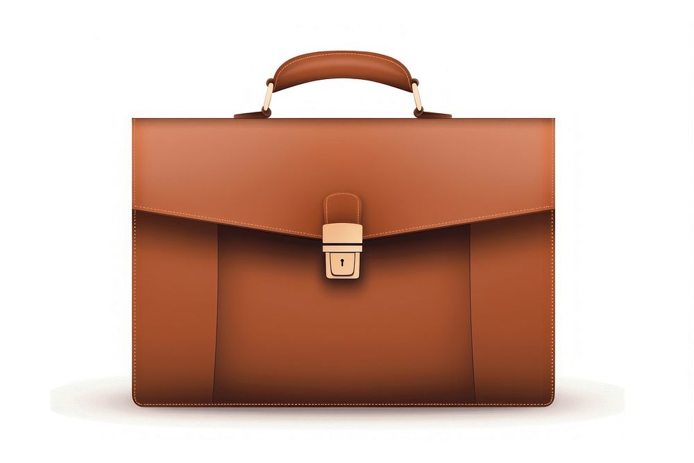 Business Briefcase briefcase leather brown. | Free Photo Illustration