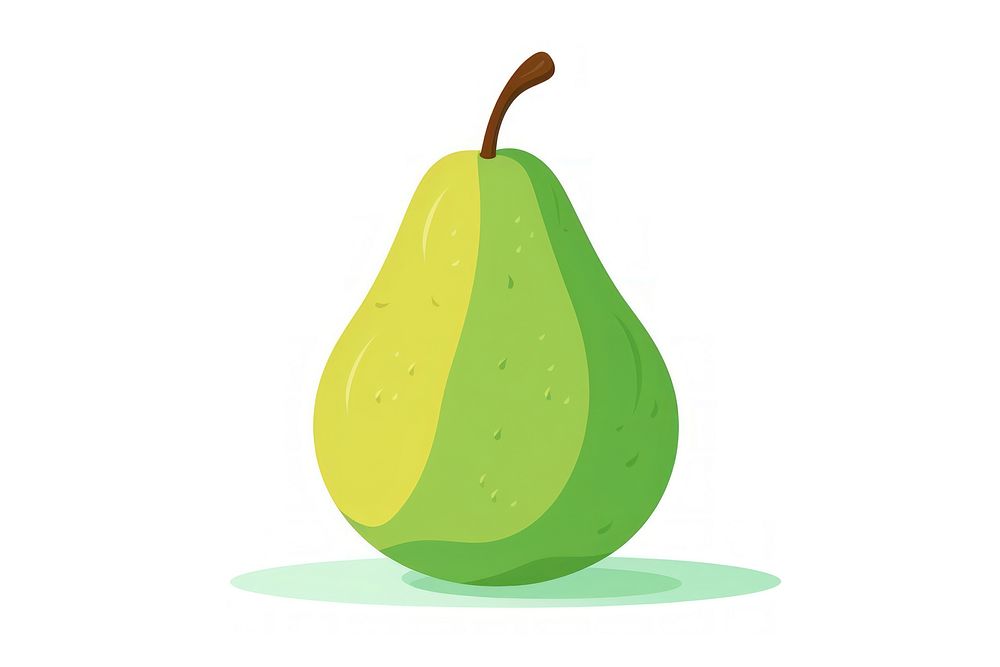 Pear fruit green plant. AI generated Image by rawpixel.