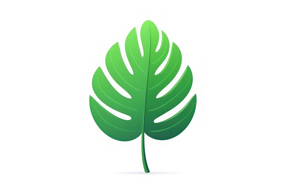 A leaf icon plant white background chandelier. AI generated Image by rawpixel.