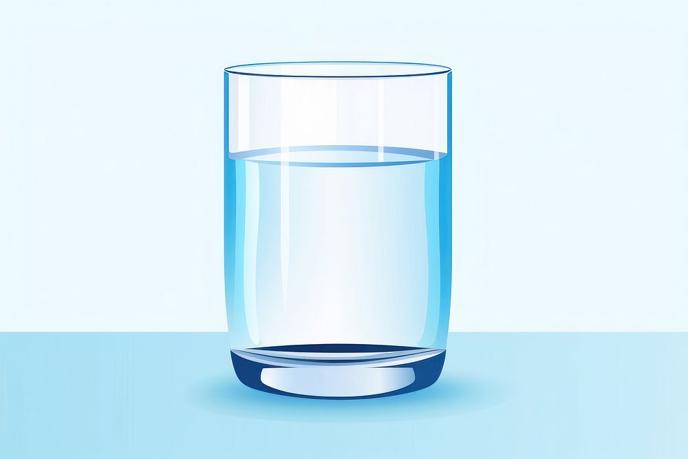 Glass transparent refreshment simplicity. AI generated Image by rawpixel.