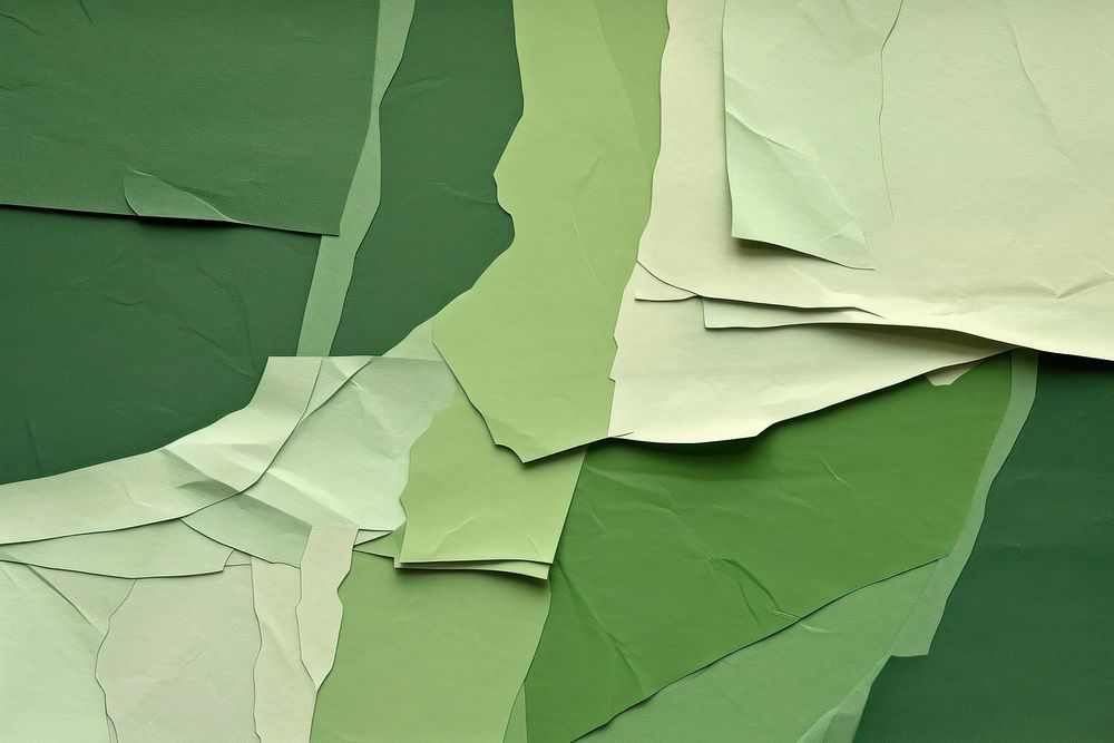 Green paper backgrounds leaf. AI generated Image by rawpixel.