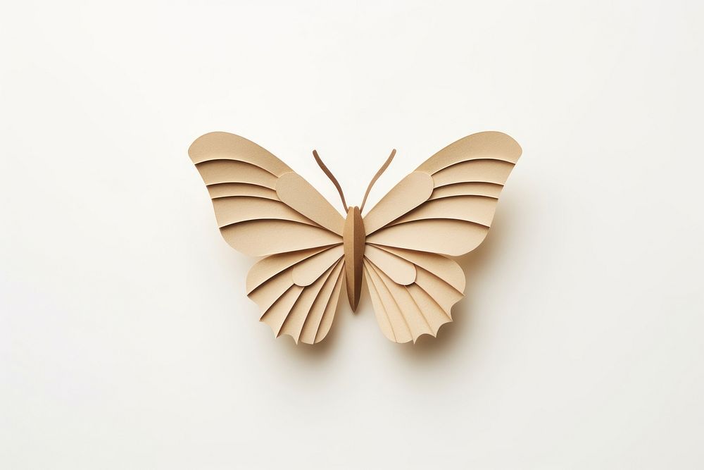 Butterfly insect animal paper. AI generated Image by rawpixel.