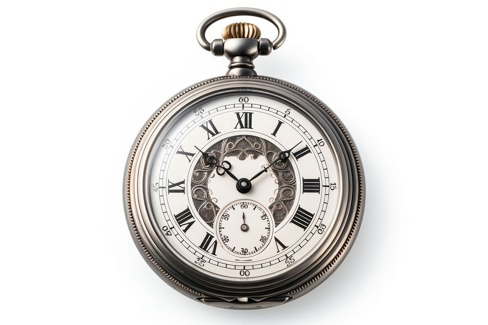 Wristwatch stopwatch clockworks platinum. AI generated Image by rawpixel.