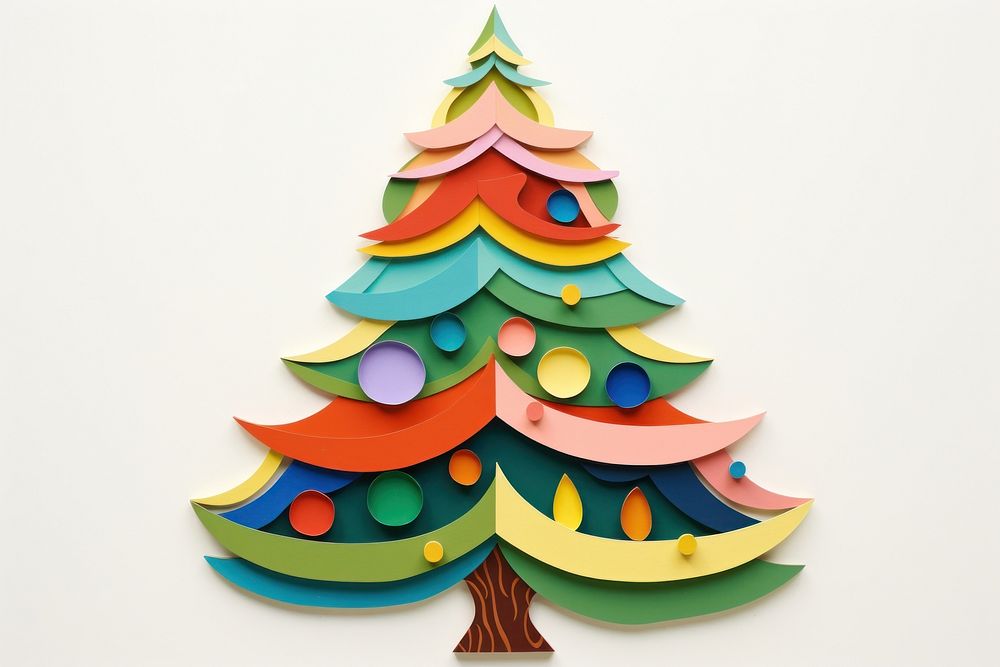 Chrismast tree christmas craft celebration. AI generated Image by rawpixel.
