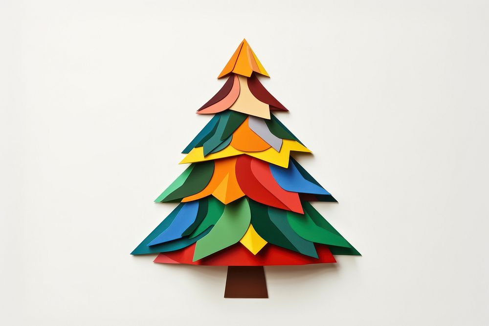 Chrismas tree christmas craft art. AI generated Image by rawpixel.