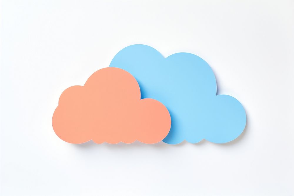 Cloud white background circle fluffy. AI generated Image by rawpixel.