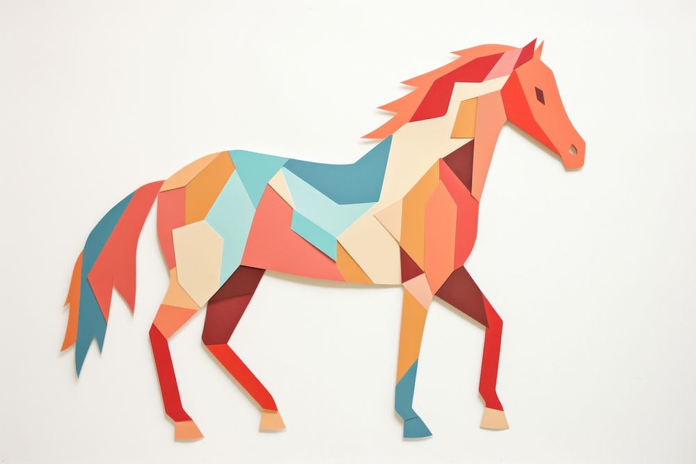 Horse animal mammal craft. 