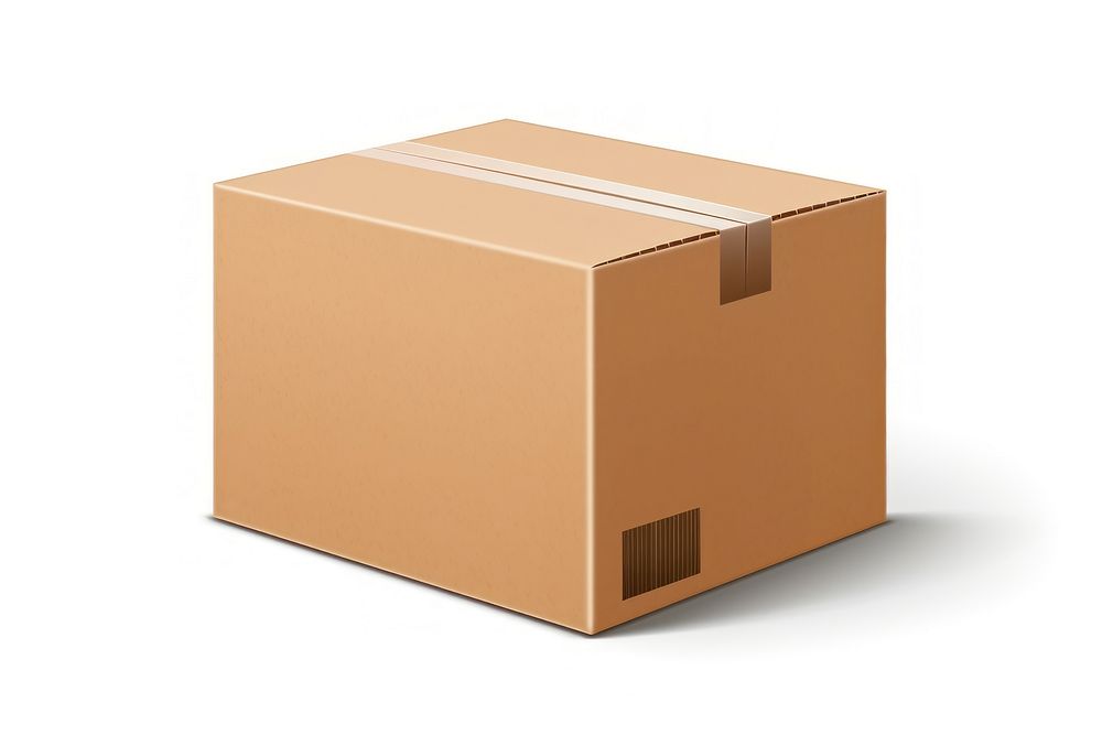 Carboard Box box cardboard carton. AI generated Image by rawpixel.