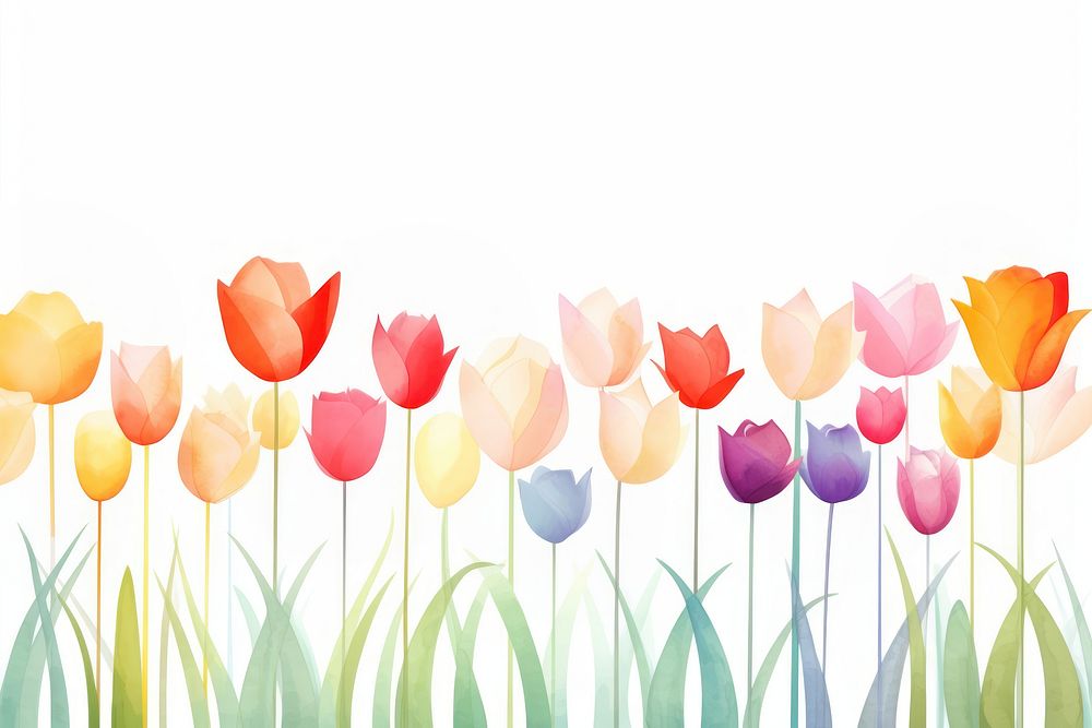 Tulip outdoors flower plant. AI generated Image by rawpixel.
