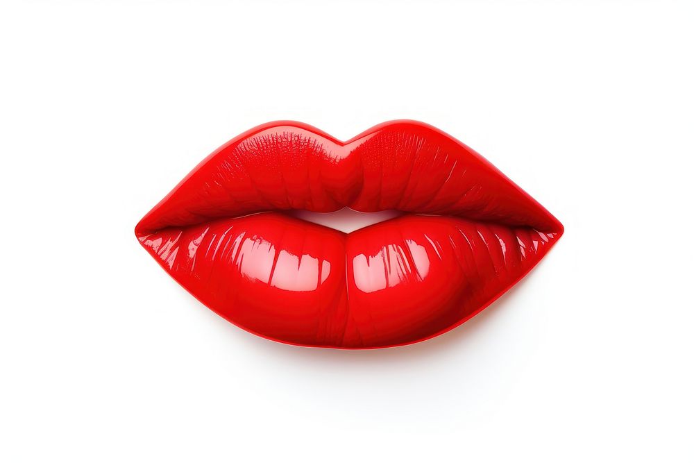 Lipstick white background cosmetics passion. AI generated Image by rawpixel.