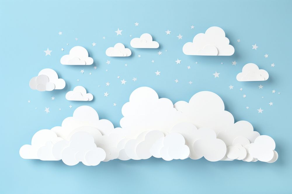 Sky backgrounds nature tranquility. AI generated Image by rawpixel.