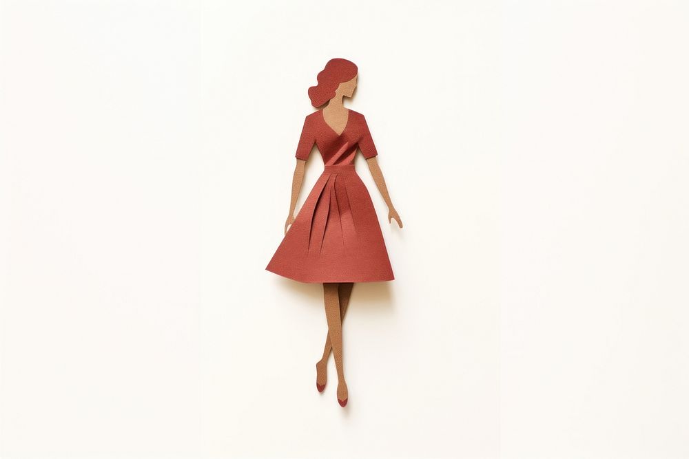 Woman standing dress adult doll. AI generated Image by rawpixel.
