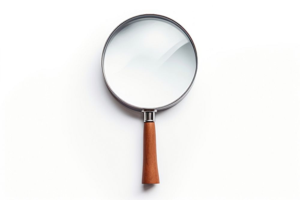Magnifying glass magnifying racket simplicity. AI generated Image by rawpixel.