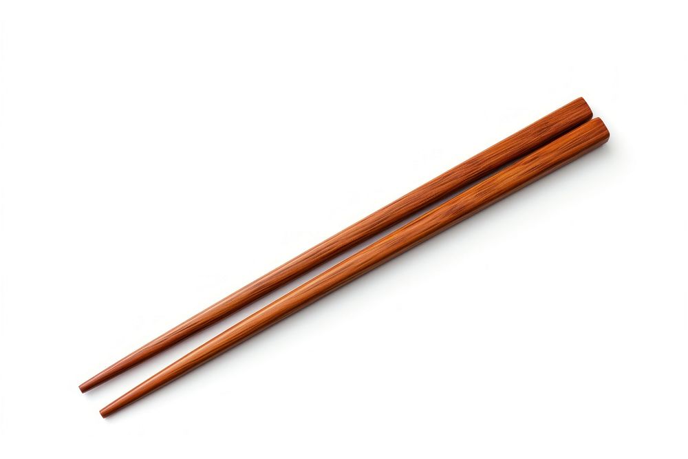 Chopsticks wood white background simplicity. AI generated Image by rawpixel.