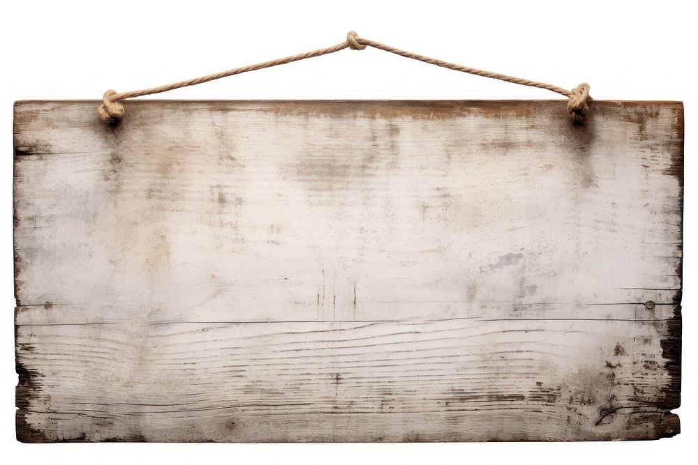 A white Rectangular wooden signboard backgrounds weathered old. AI generated Image by rawpixel.