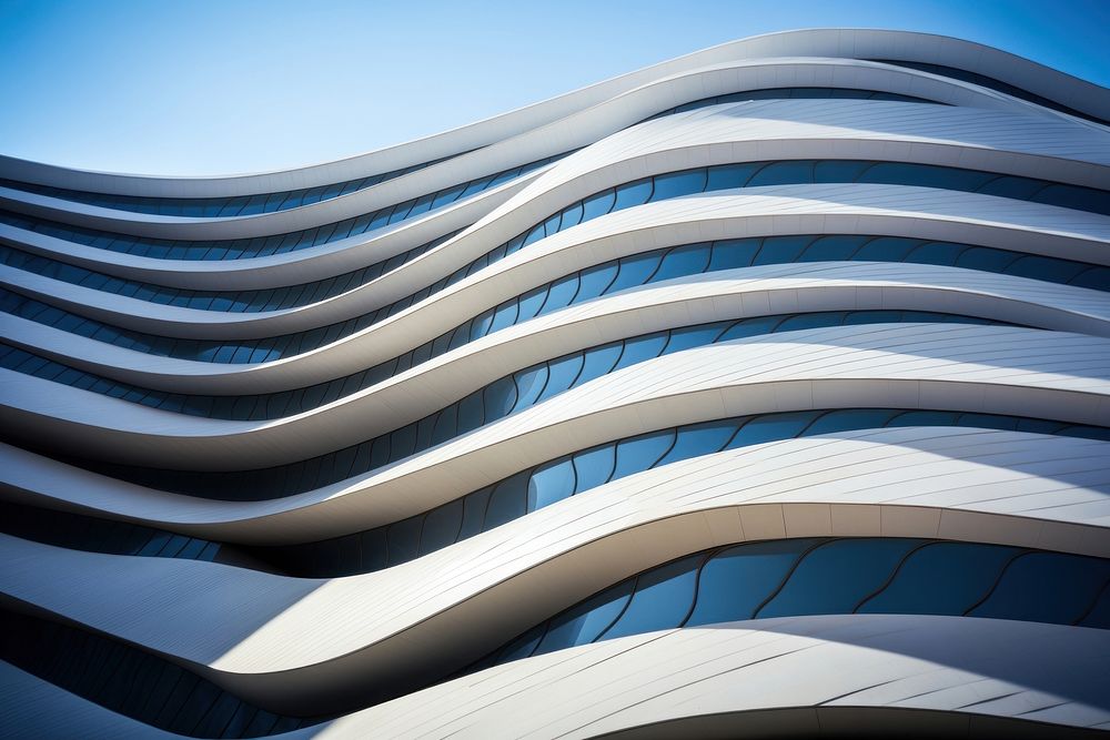 Architecture building outdoors pattern. AI generated Image by rawpixel.