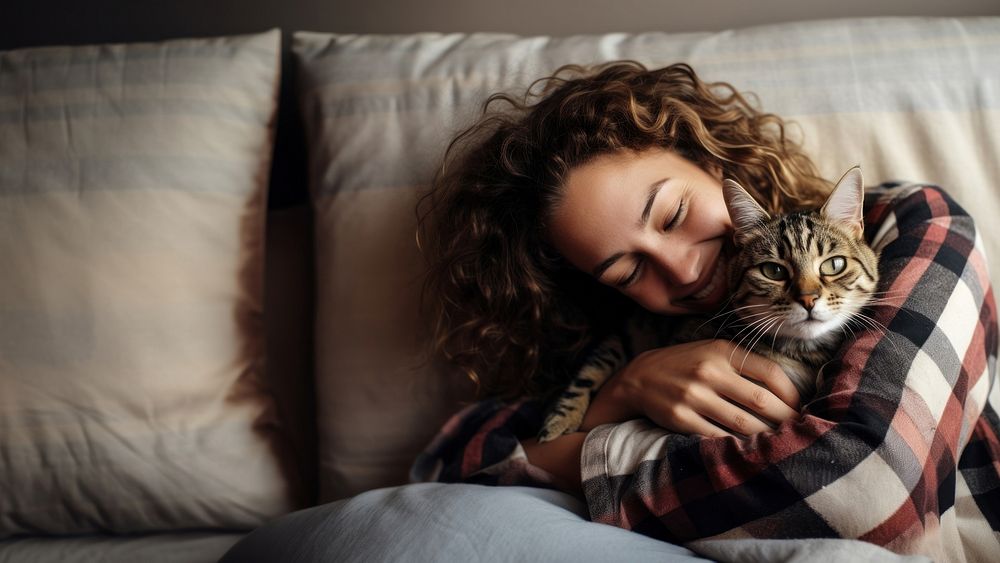 Cat blanket animal mammal. 