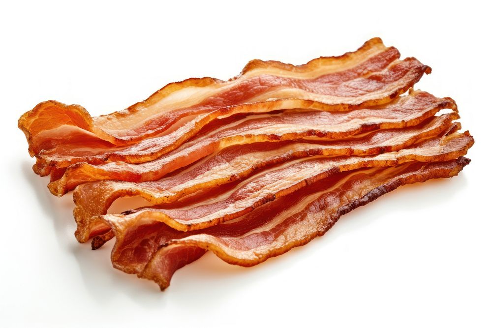 Crispy bacon pork meat food. AI generated Image by rawpixel.
