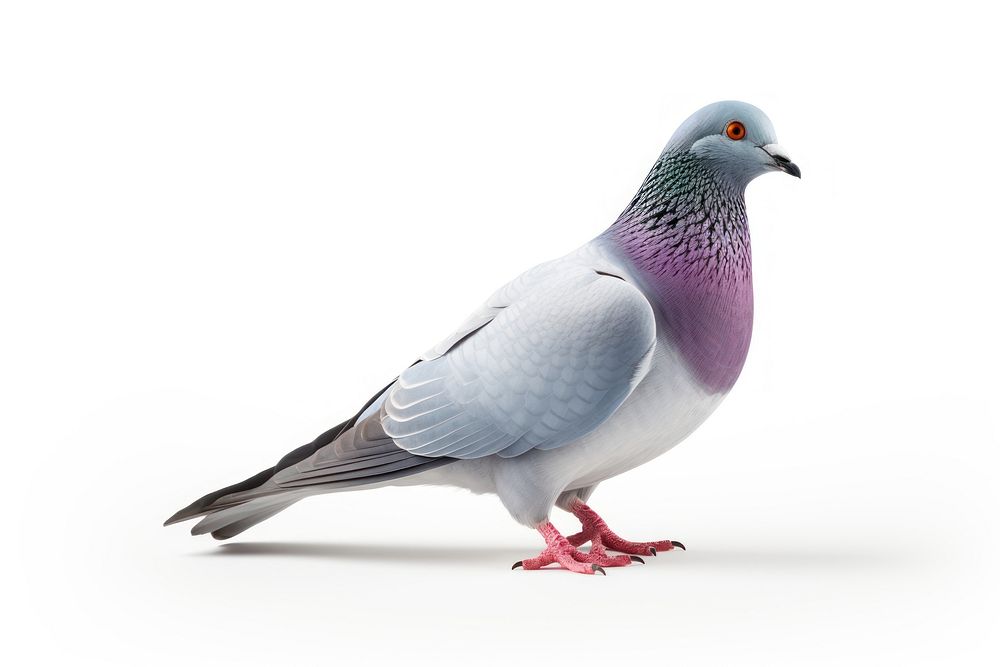 Mutant Pigeon pigeon animal bird. AI generated Image by rawpixel.