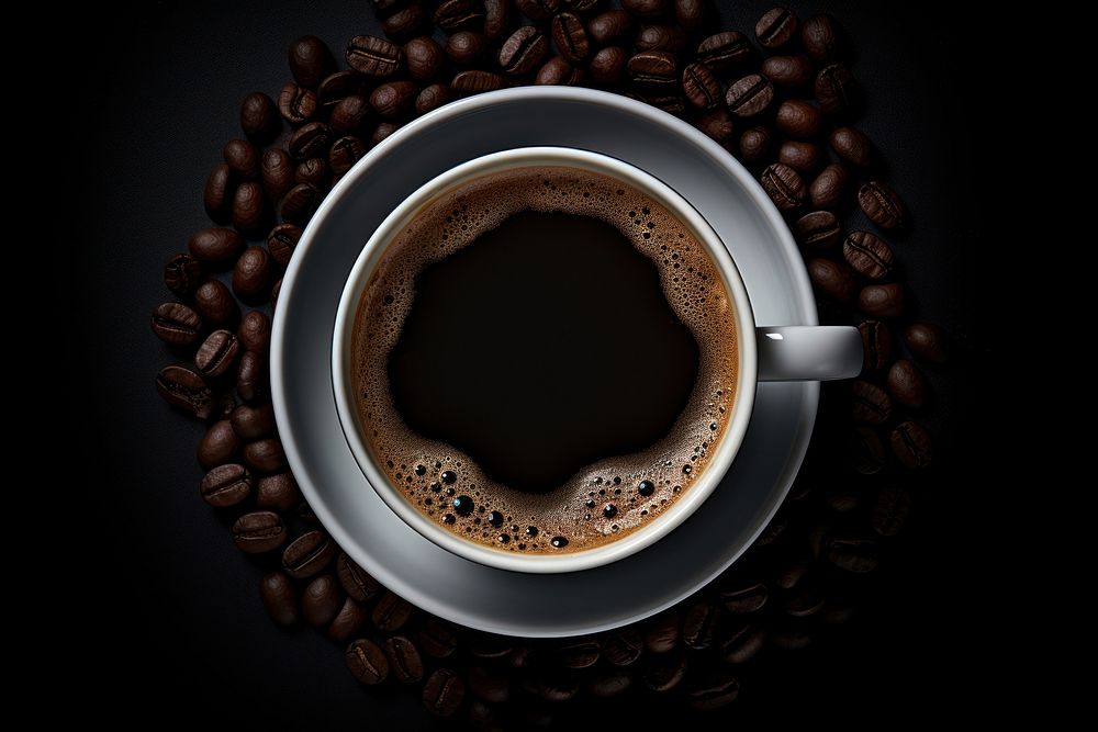 Coffee cup drink black. AI generated Image by rawpixel.