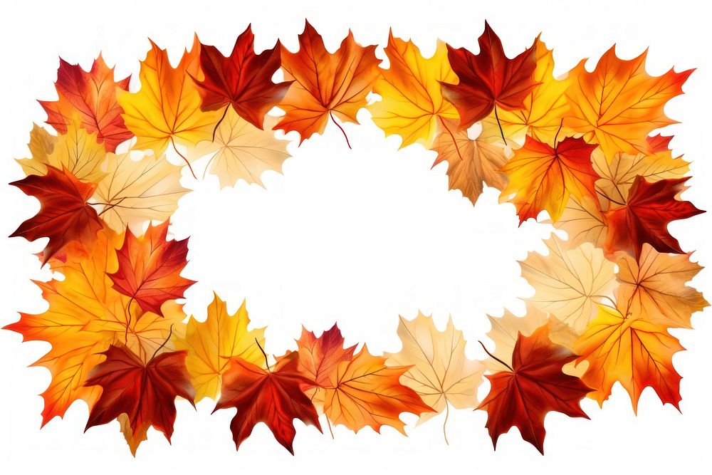 Maple leaves leaf backgrounds falling. AI generated Image by rawpixel.