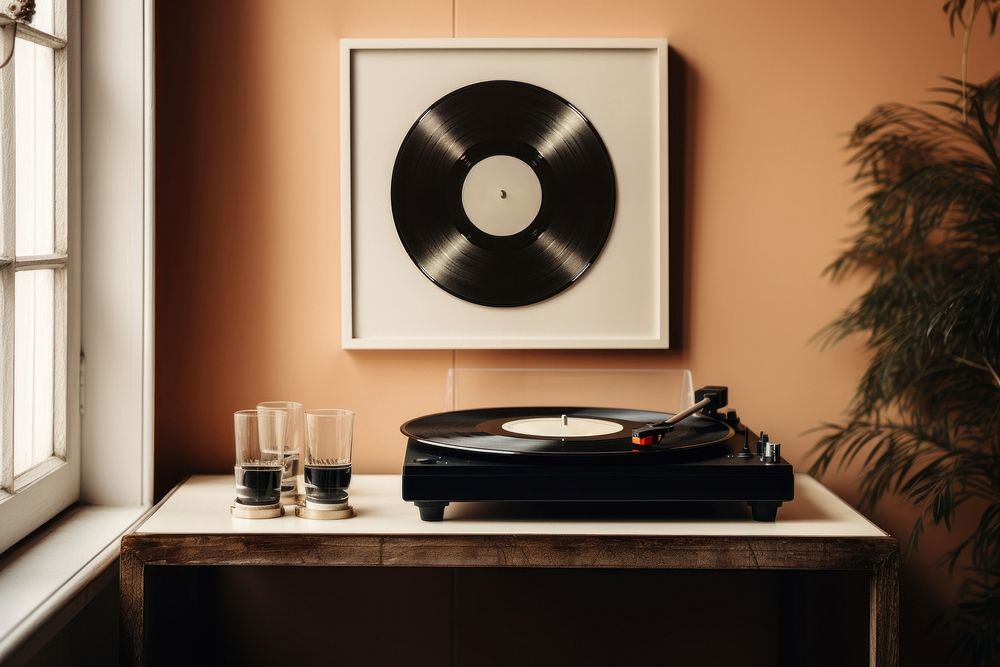 Play Vinyl table room loudspeaker. 