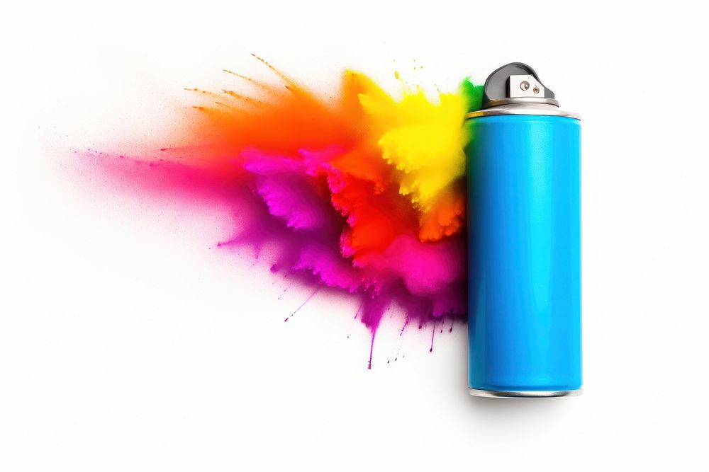 White background creativity abstract cylinder. AI generated Image by rawpixel.