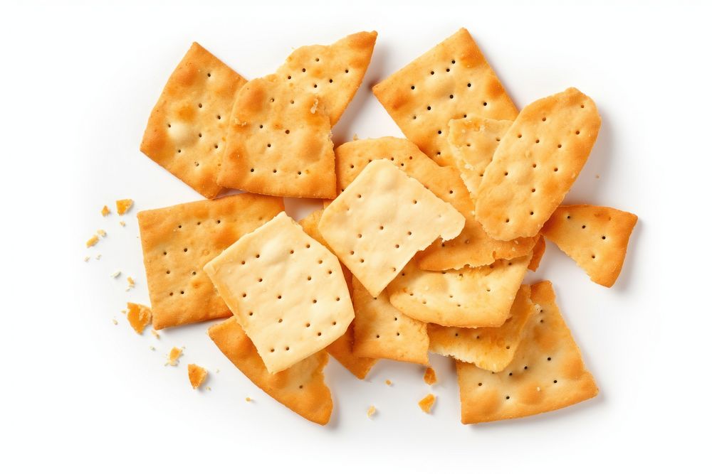 Cracker cheese bread food. AI generated Image by rawpixel.