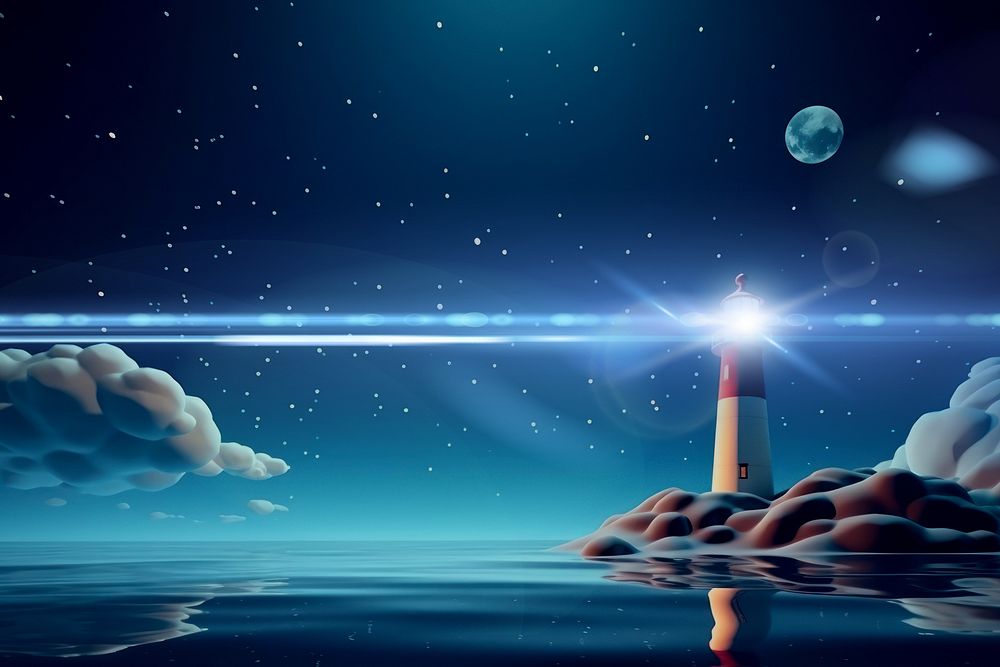 3D beaming lighthouse remix