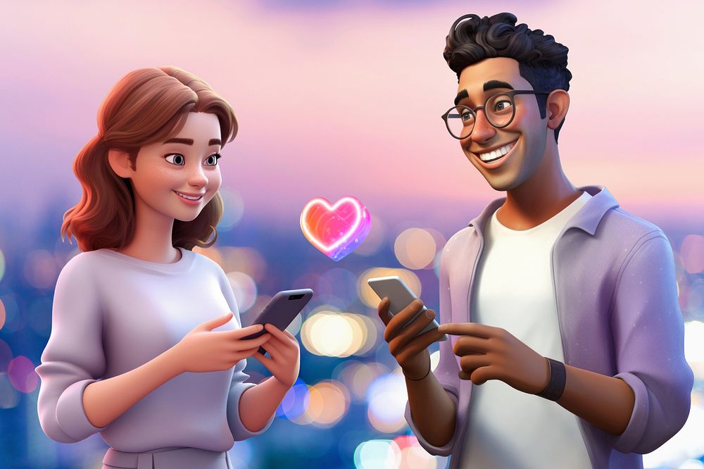 3D online dating app remix
