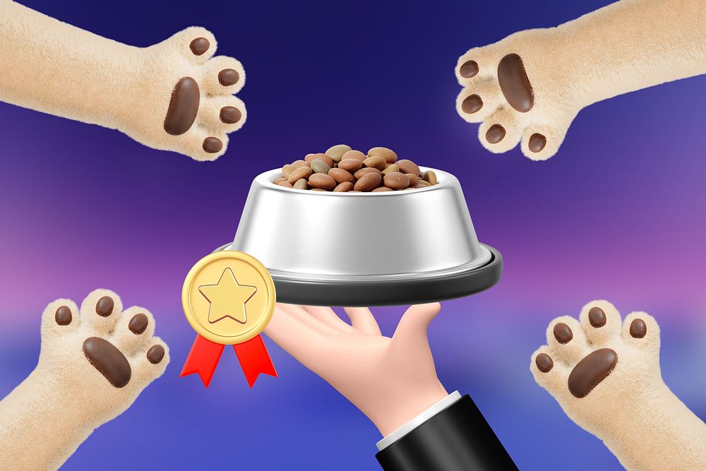 3D certified pet food remix
