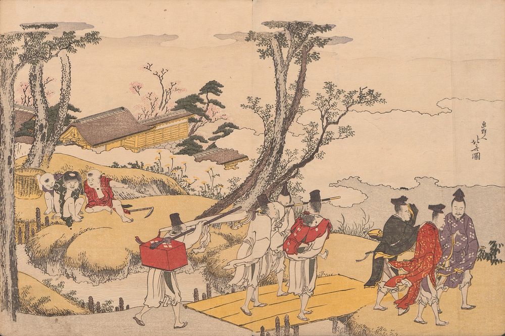 Brocade Prints of the Thirty-six Immortal Women Poets (Nishiki-zuri onna sanjūrokkasen), Edo period, Japan