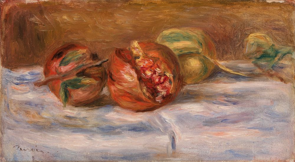 Pomegranates (Grenades) by Pierre Auguste Renoir