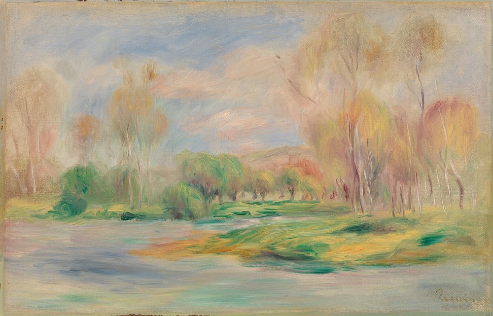 Landscape (Paysage) by Pierre Auguste Renoir