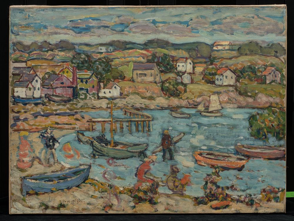 Marblehead Harbor by Maurice Brazil Prendergast