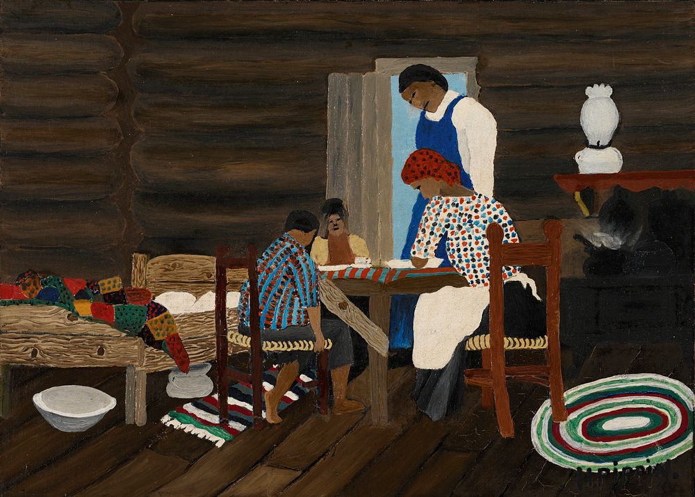 Giving Thanks by Horace Pippin