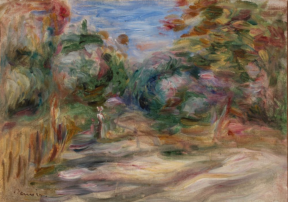 Landscape (Paysage) by Pierre Auguste Renoir