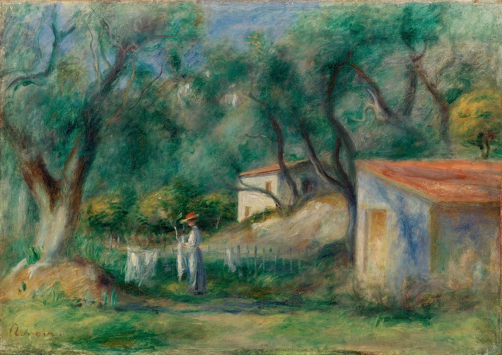 Le Cannet by Pierre Auguste Renoir