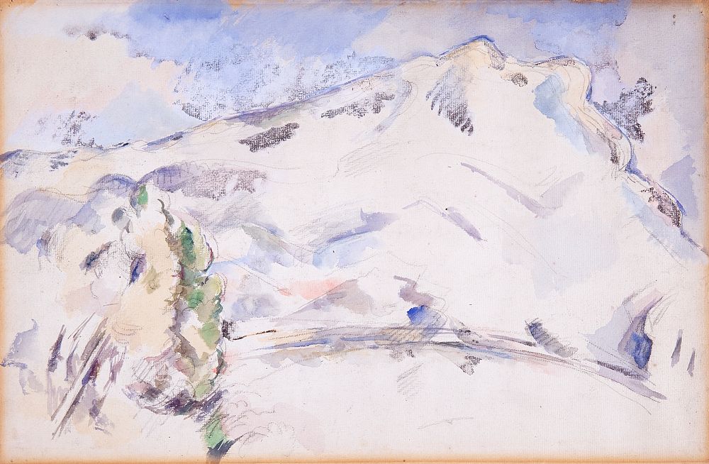 Mont Sainte-Victoire (La Montagne Sainte-Victoire) by Paul Cézanne