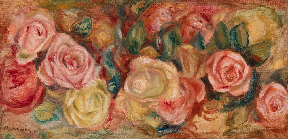 Roses (Roses) by Pierre Auguste Renoir