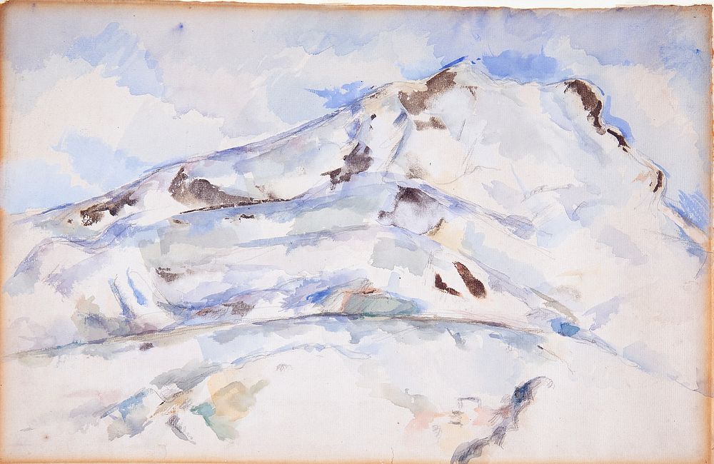 Mont Sainte-Victoire (La Montagne Sainte-Victoire) by Paul Cézanne